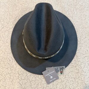 Gelso Bianco Firenze Gray Wool Fedora Hat | NWT | Made in Italy
